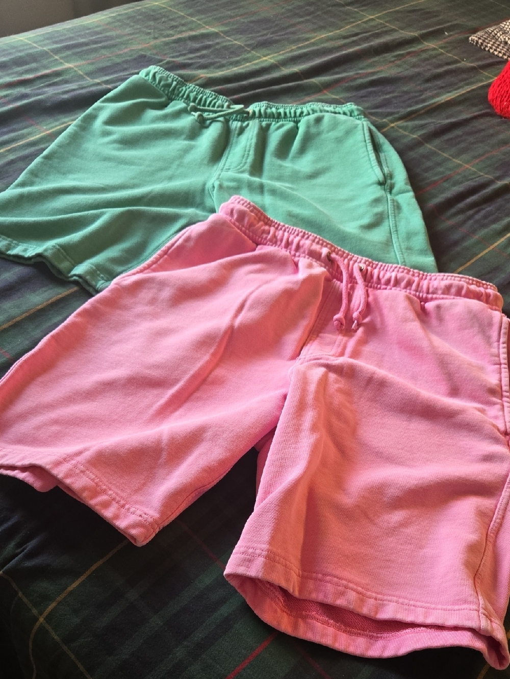 2 Pr Men's French Terry Shorts 8.5 Inseam